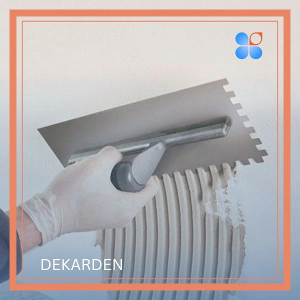 نصب کاشی با چسب روی گچ