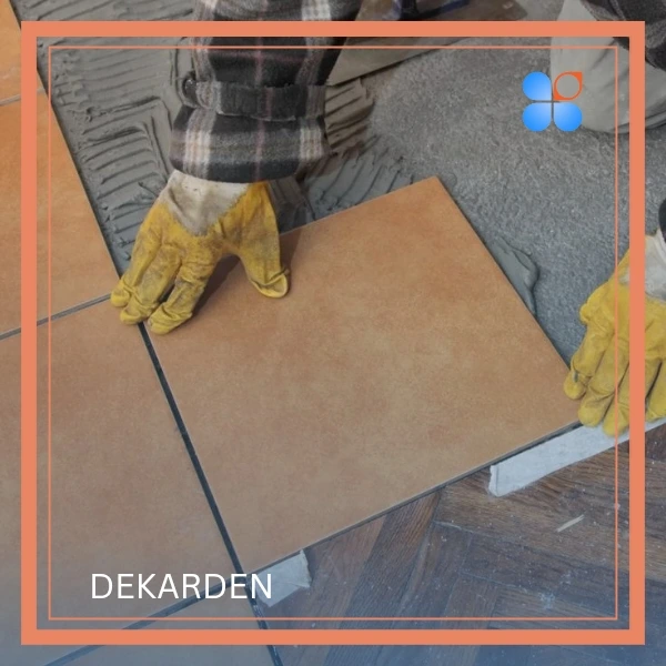 چسباندن موزاییک روی موزاییک