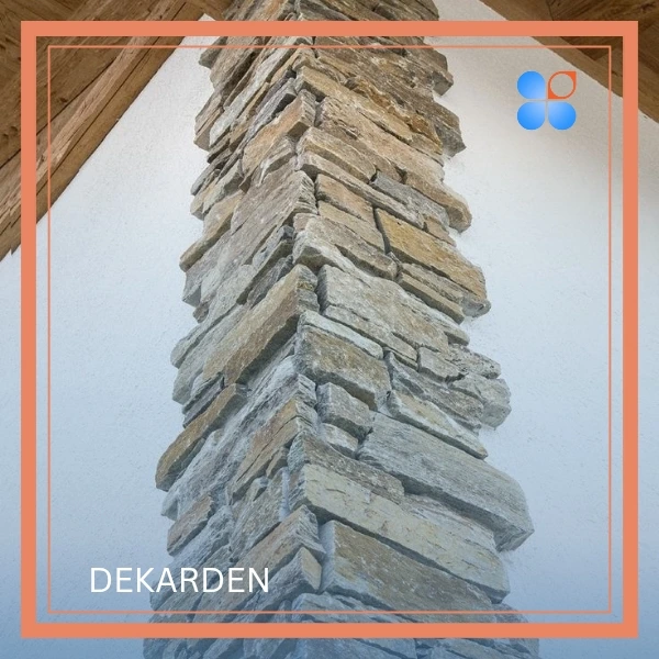 نحوه نصب سنگ آنتیک روی ستون