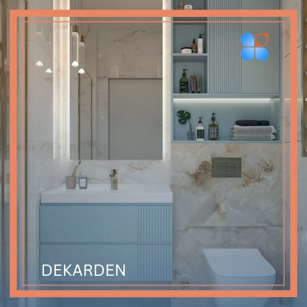 انتخاب بهترین رنگ کاشی برای سرویس بهداشتی کوچک