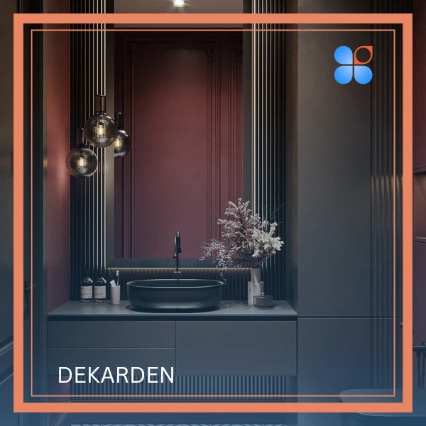 چند ایده رنگ لاکچری برای سرویس بهداشتی بزرگ